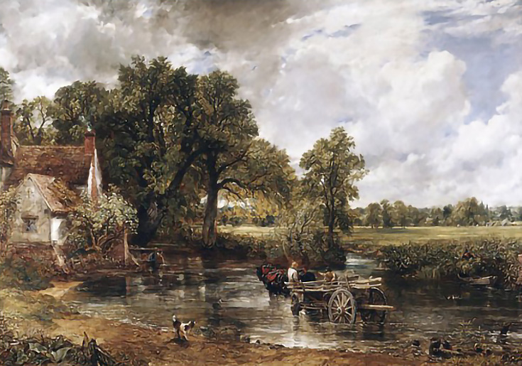 The Haywain by John Constable